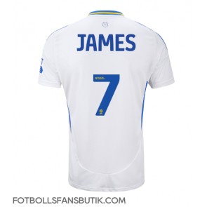 Leeds United Daniel James #7 Replika Hemmatröja 2024-25 Kortärmad